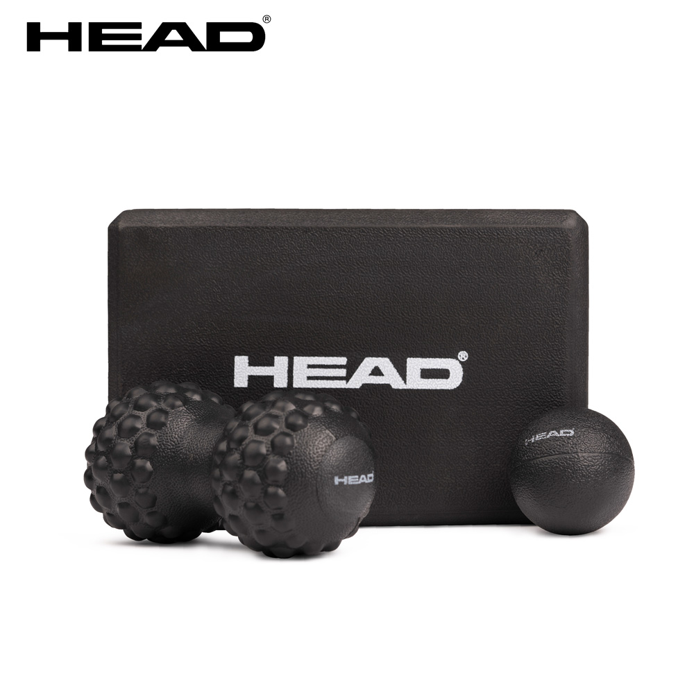 HEAD 按摩瑜珈磚組(含花生球、按摩球)